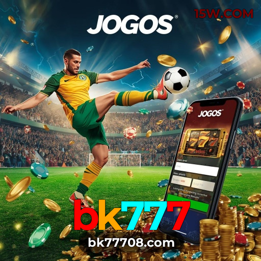 Apostas esportivas na bk777 — ilustração editorial
